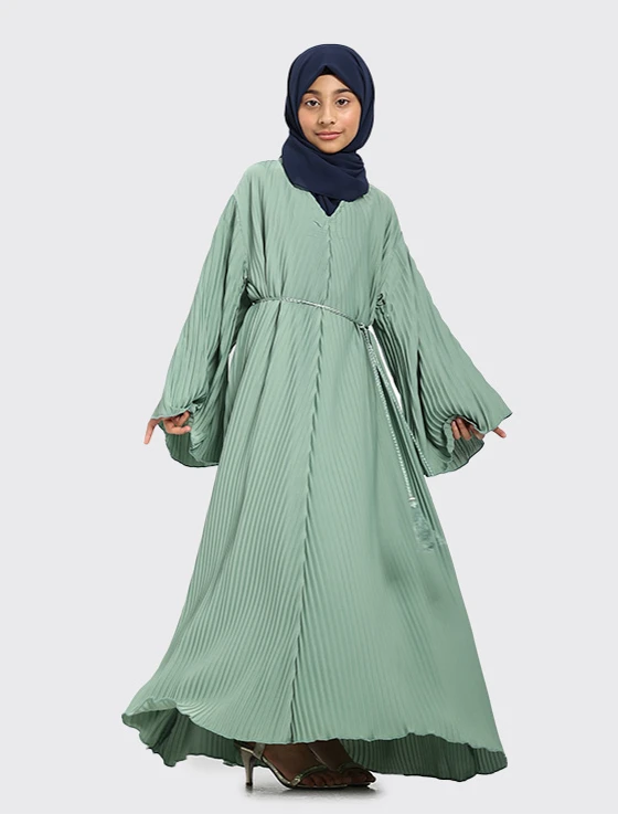 Mint sales green abaya